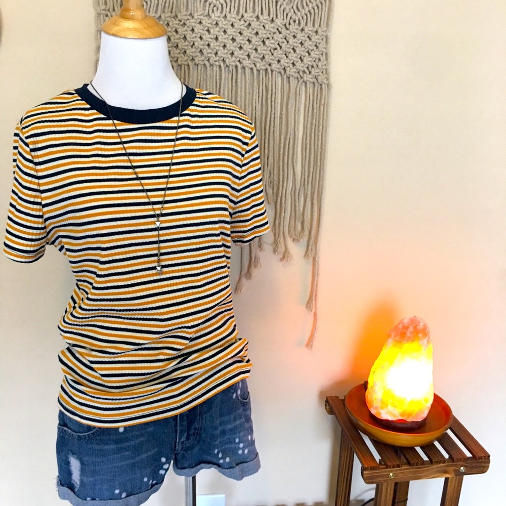 •No Boundaries• striped shirt